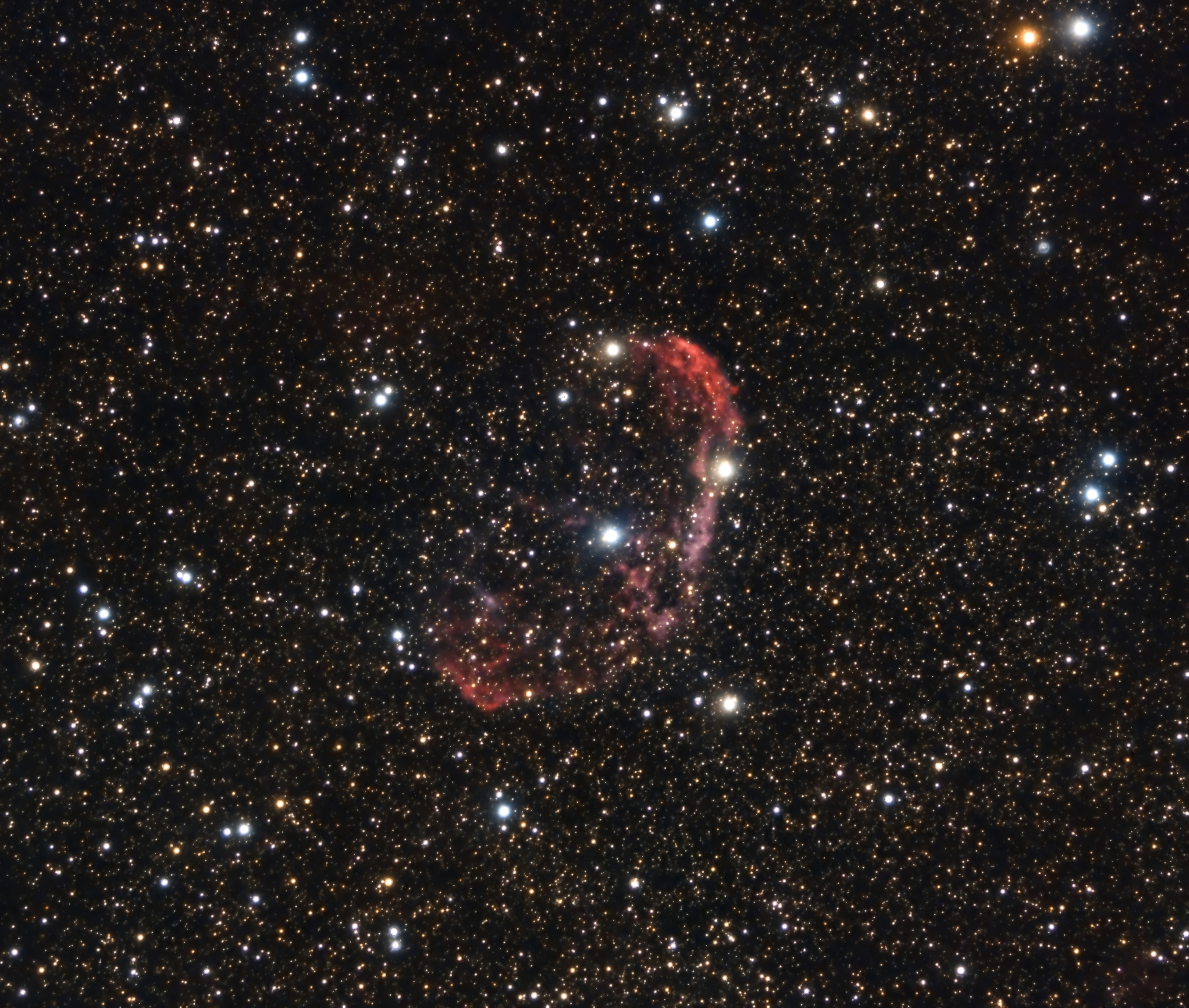 crescent nebula