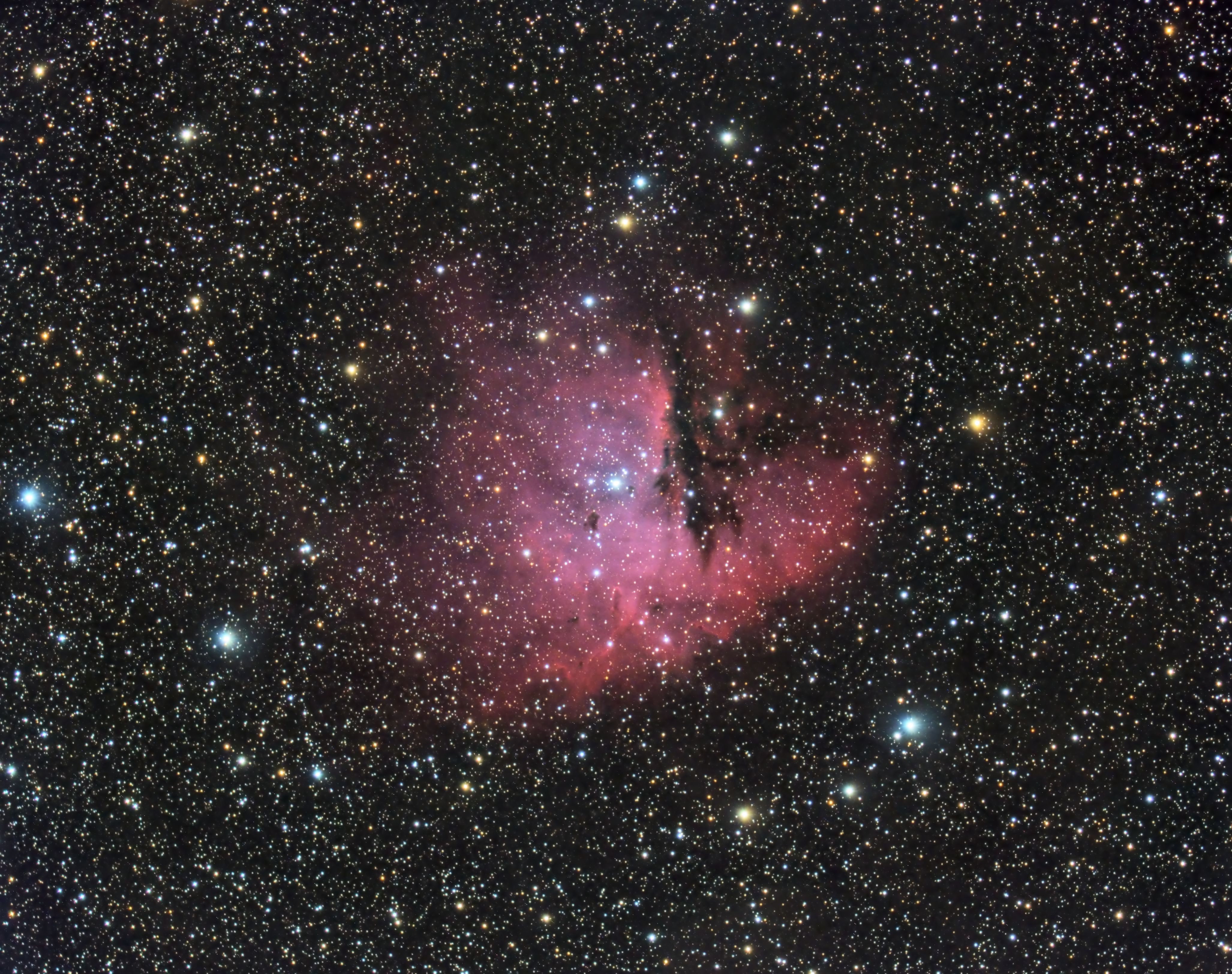 pacman nebula