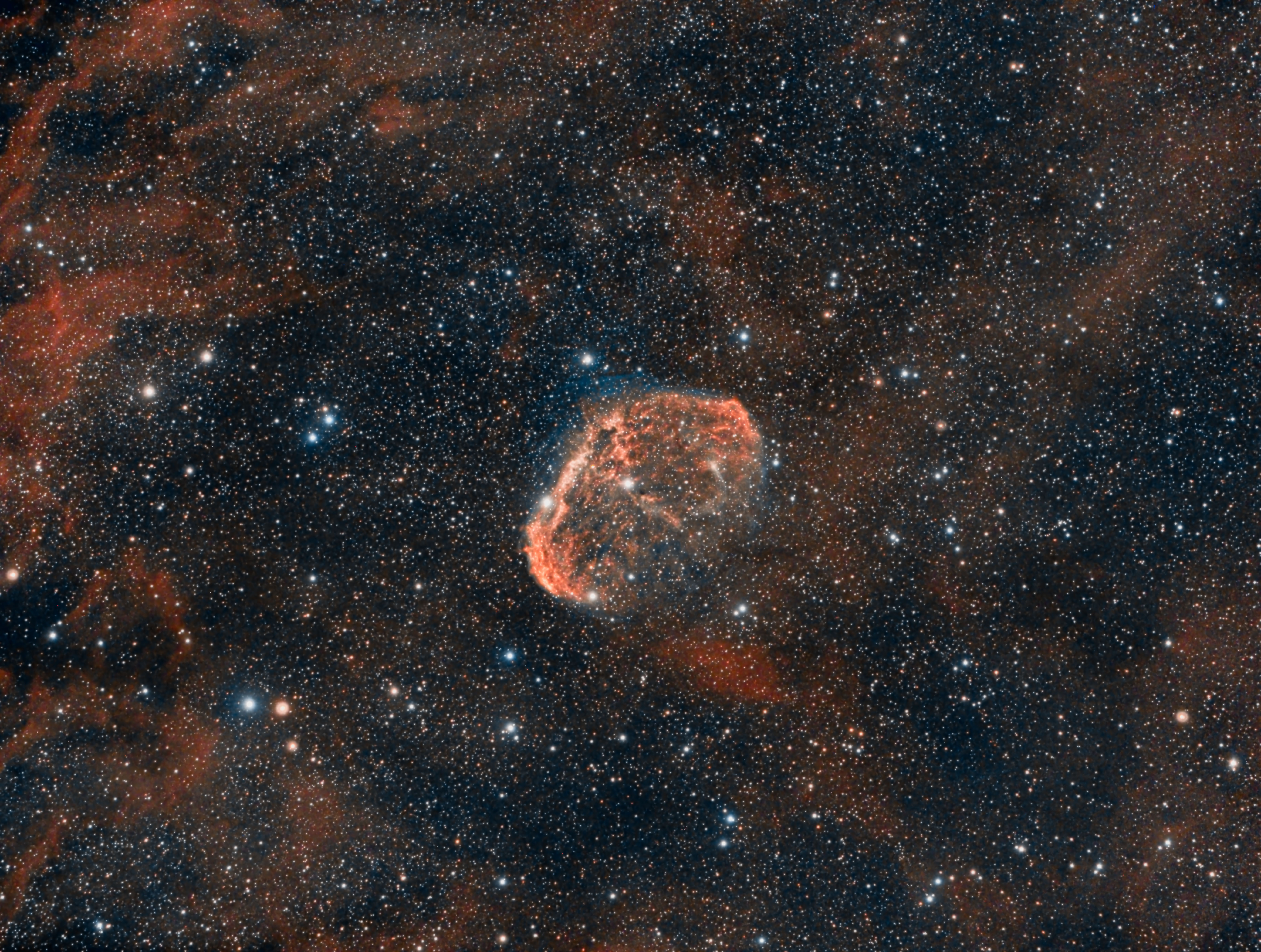 Crescent Nebula Natural